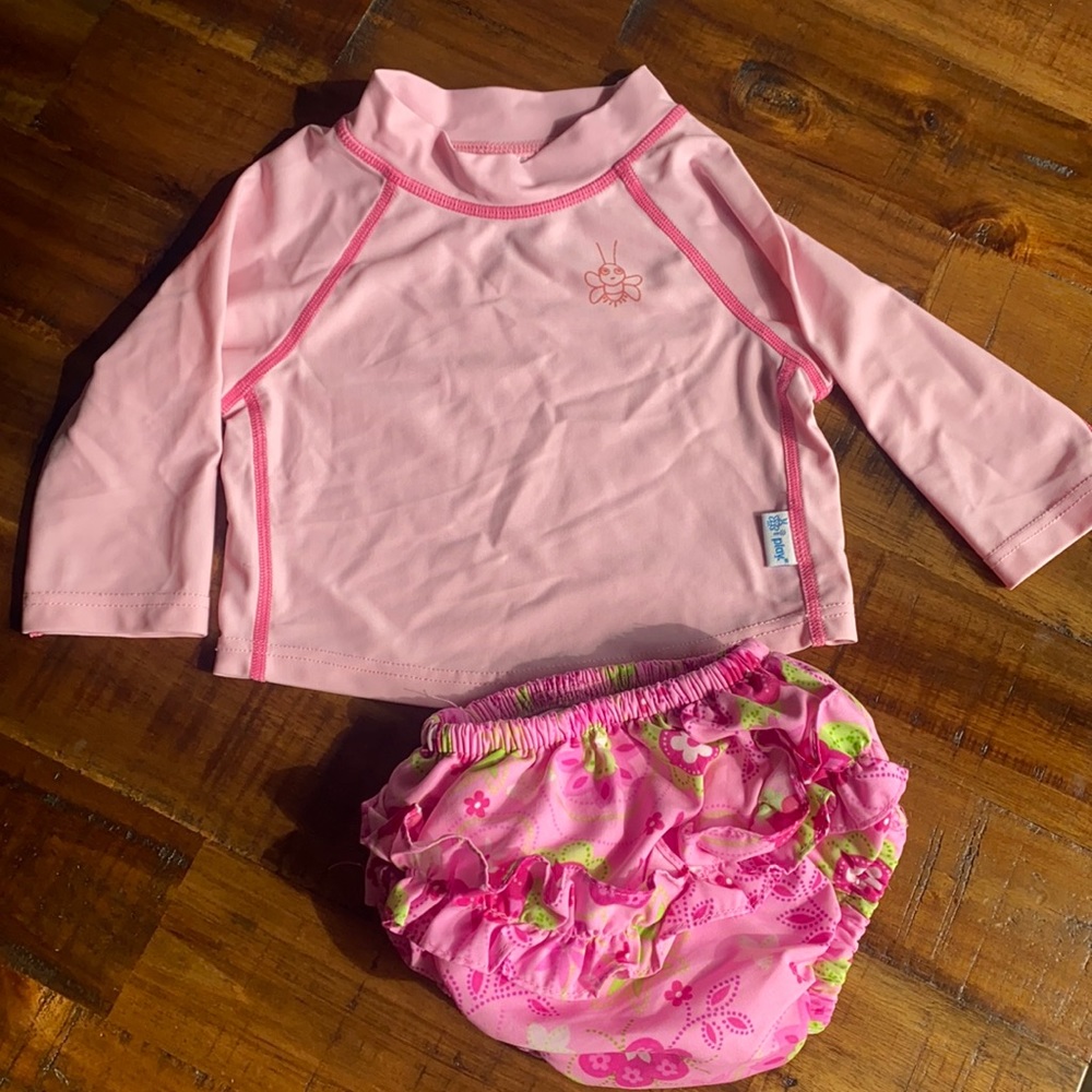 swimsuit 2 pcs i play baby girl